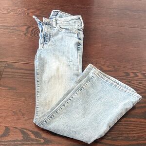 GAP Girls flare Leg Jeans in Light Blue